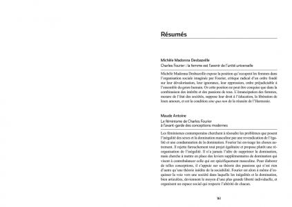 Cahiers Charles Fourier