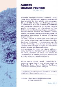 Cahiers Charles Fourier