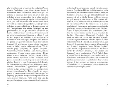 Vues & données (entretiens)