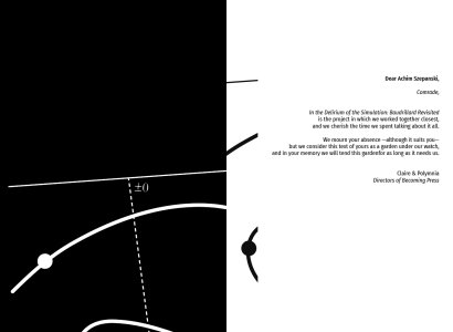 In the Delirium of the Simulation