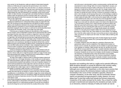 In the Delirium of the Simulation