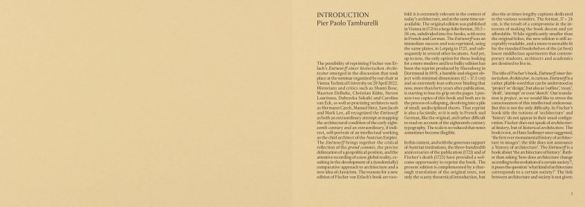 Project of a Historical Architecture