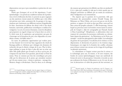 L'art de la contre-enquête