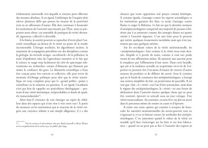 L'art de la contre-enquête