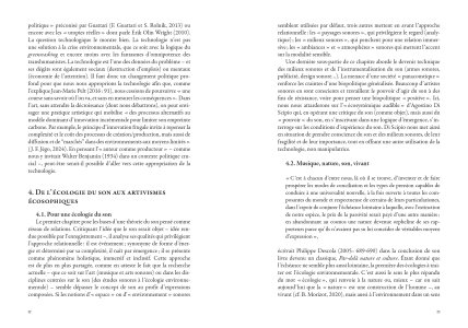 Pour une écologie de la musique et du son