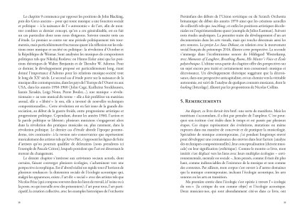 Pour une écologie de la musique et du son