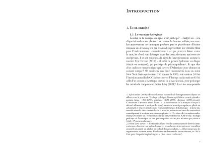 Pour une écologie de la musique et du son