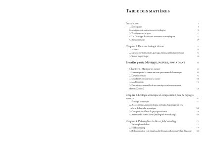 Pour une écologie de la musique et du son