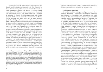 Pour une écologie de la musique et du son