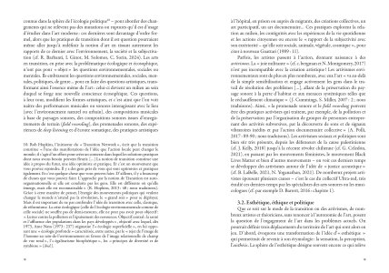 Pour une écologie de la musique et du son