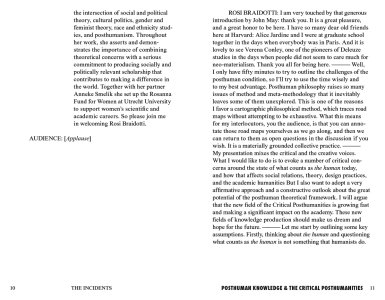 Posthuman Knowledge and the Critical Posthumanities