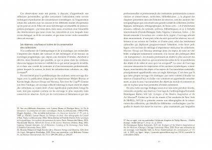 Les réserves des musées