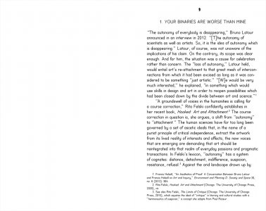 The Contemporary Condition