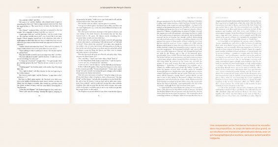 La typographie des Penguin Classics
