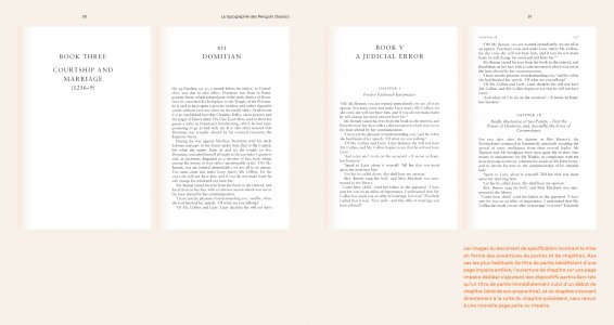 La typographie des Penguin Classics