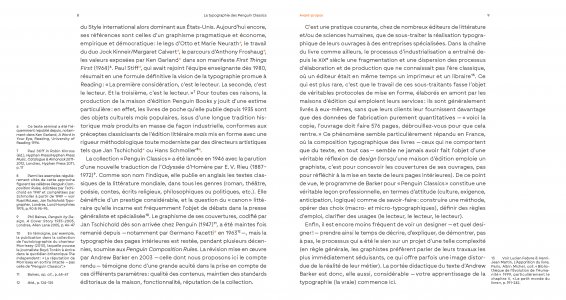 La typographie des Penguin Classics