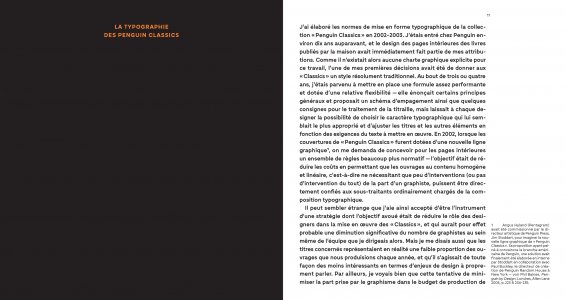 La typographie des Penguin Classics