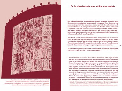 Portrait d'un terroriste en amateur d'art