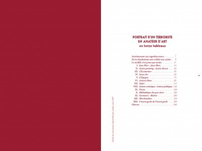 Portrait d'un terroriste en amateur d'art