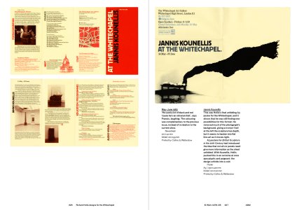 Richard Hollis designs for the Whitechapel