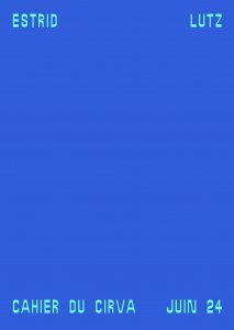 Estrid Lutz - Cahier du Cirva