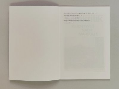 Escape Route to Marseilles