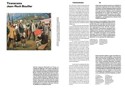 Albanie, 1207 km est