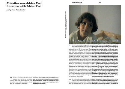 Albanie, 1207 km est