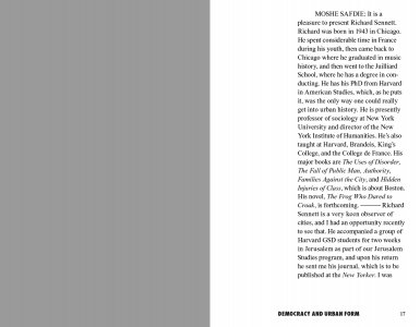 Democracy and Urban Form