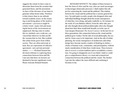 Democracy and Urban Form