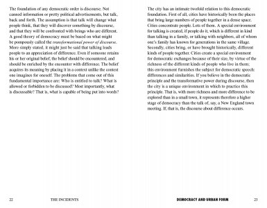 Democracy and Urban Form