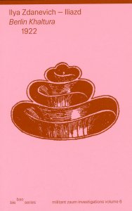  Iliazd - Berlin Khaltura 1922