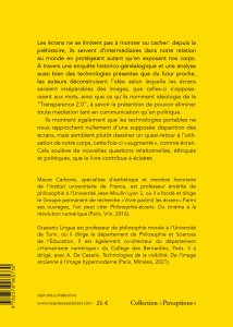 Pour une anthropologie des écrans