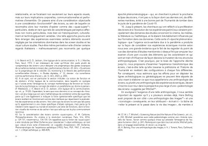 Pour une anthropologie des écrans