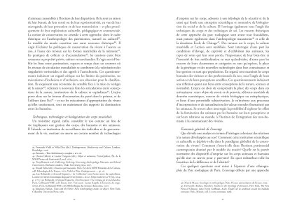 L'animal captif et la nature sauvage