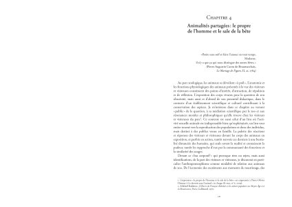 L'animal captif et la nature sauvage