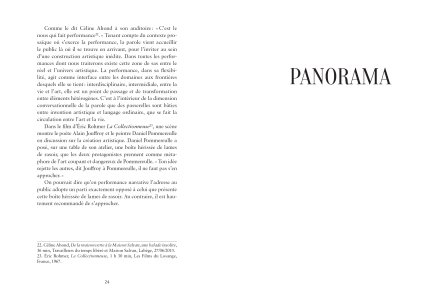 La performance narrative