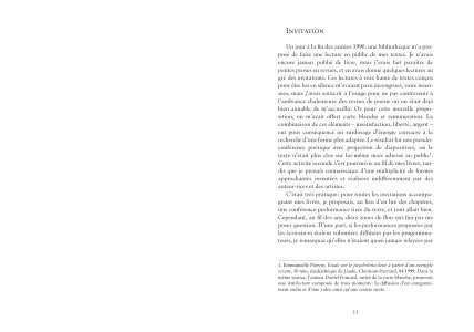 La performance narrative