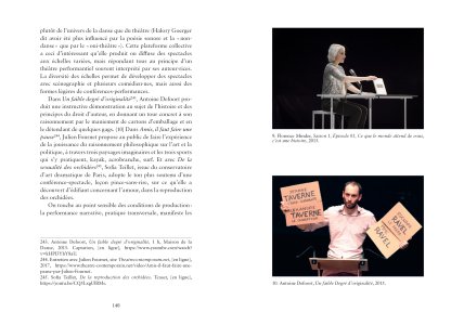 La performance narrative