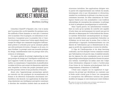 Penser l'intelligence artificielle