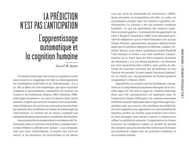 Penser l'intelligence artificielle