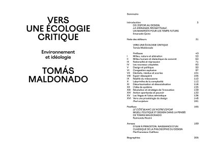 Vers une écologie critique