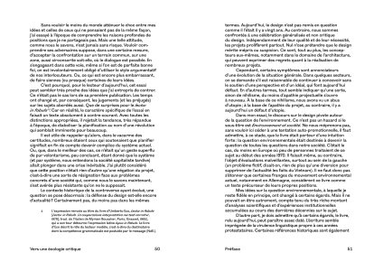 Vers une écologie critique