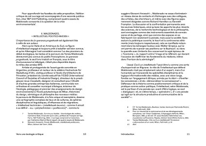 Vers une écologie critique