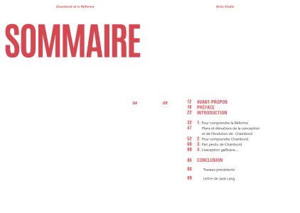 Chambord – La réforme – Le XVIe siècle