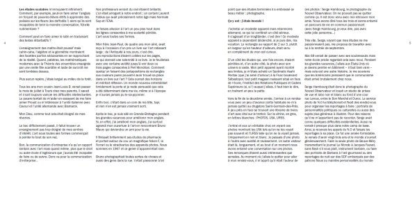 Paysages humains – Paysages urbains