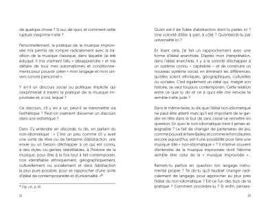 Musique improvisée et questions politiques