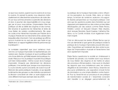Musique improvisée et questions politiques