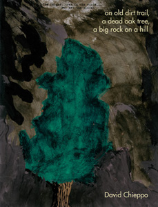 David Chieppo - An old dirt trail, a dead oak tree, a big rock on a hill