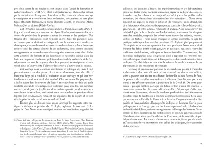 Arts, écologies, transitions